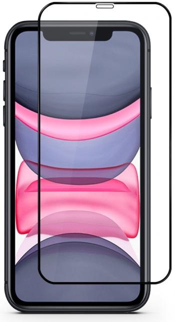 Üvegfólia Epico iPhone XR/11 3D+ üvegfólia - fekete