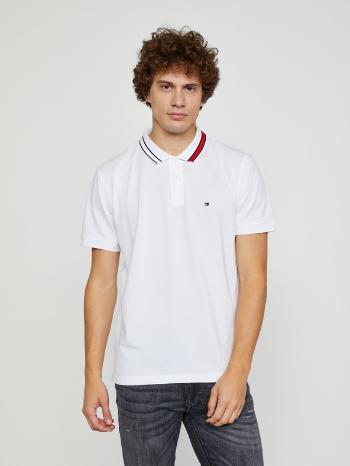 Tommy Hilfiger Sophisticated Tipping Polo triko Bílá