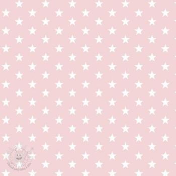 Bavlnená látka Petit stars light rose