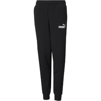 Puma ESSENTIALS LOGO PANTS Dětské tepláky, černá, velikost