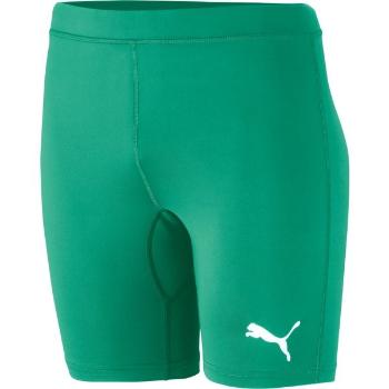 Puma LIGA BASELAYER SHORTS Pánské kraťasy, tmavě zelená, velikost