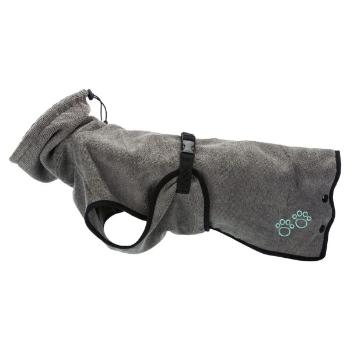 TRIXIE DOG BATHROBE M 50cm Župan pro psy, šedá, velikost