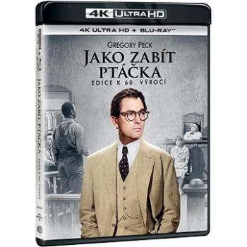 Jako zabít ptáčka - Edice k 60. výročí (2 disky) - Blu-ray + 4K Ultra HD (U00744)