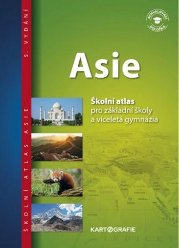 Asie – školní atlas