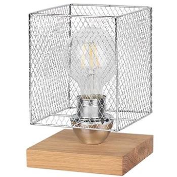 Stolní lampa NORMAN WOOD 1xE27/25W/230V (117467)