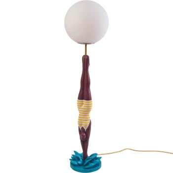 Stolní lampa LADY DIVER 95 cm, žlutá, pryskyřice, Seletti