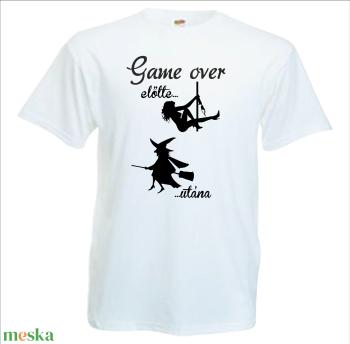 Legénybúcsú póló Game Over