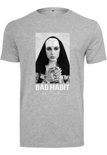 Mr. Tee Bad Habit Tee heather grey - S