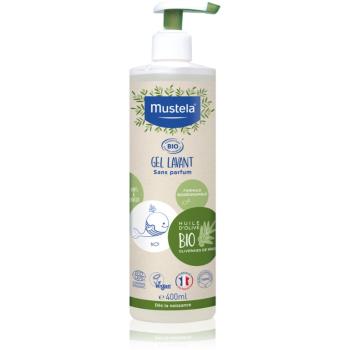 Mustela BIO mycí gel na tělo a vlasy pro děti od narození 400 ml