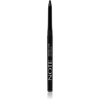 Note Cosmetique Intense Look voděodolná tužka na oči Black 0,35 g