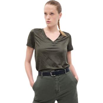 GAP SS ORGANIC VINT Dámské tričko, khaki, velikost