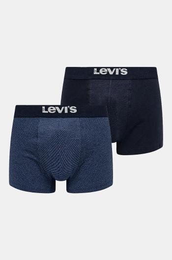 Boxerky Levi's 2-pack pánské, tmavomodrá barva, 37149-1024