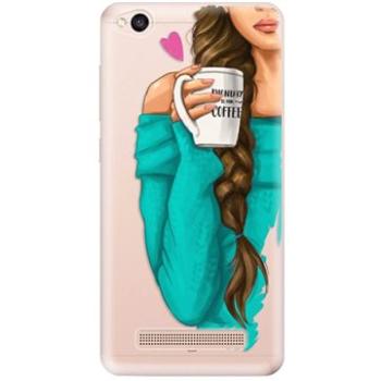 iSaprio My Coffe and Brunette Girl pro Xiaomi Redmi 4A (coffbru-TPU2-Rmi4A)