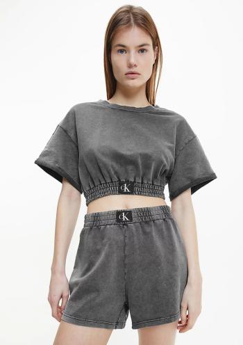 Dámský top Calvin Klein CK ONE KW0KW01780 M Tm. šedá