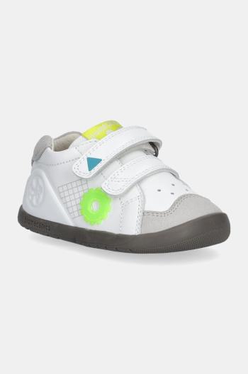 Kožené sneakers boty Biomecanics bílá barva, 241161