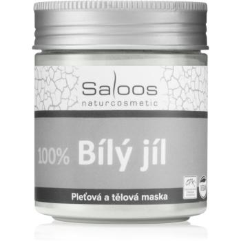 Saloos Jílová Maska Bílý jíl tělová a pleťová maska 100 g