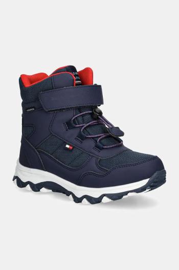 Dětské zimní boty Tommy Hilfiger tmavomodrá barva, T1X5-33710