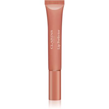 Clarins Lip Perfector Shimmer lesk na rty s hydratačním účinkem odstín 06 Rosewood Shimmer 12 ml