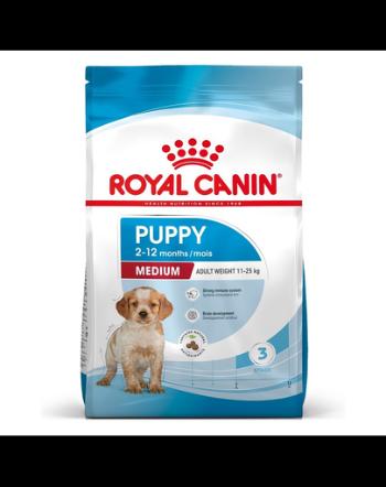 Royal Canin Medium Puppy hrana uscata caine junior 30 kg (2 x 15 kg)