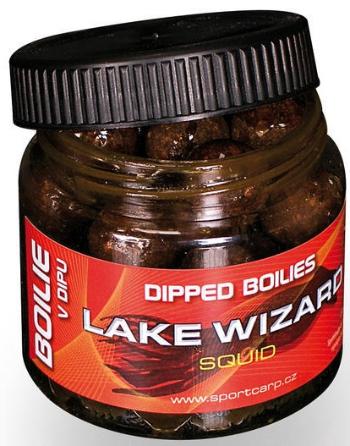 Sportcarp boilies v dipu dipped boilies 200 ml 18 mm-lake wizard squid