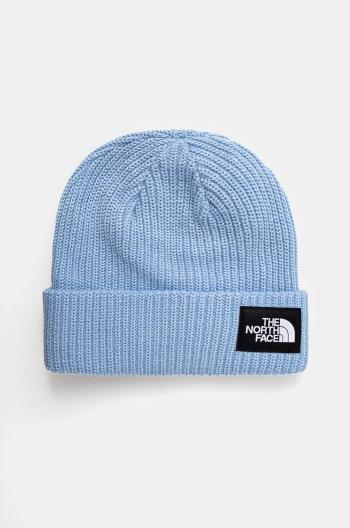 Čepice The North Face Salty Lined Beanie modrá barva, z husté pleteniny, NF0A3FJW1I51