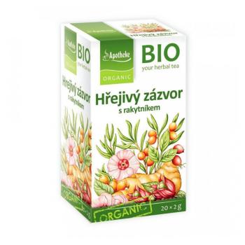 APOTHEKE Hrejivý zázvor s rakytníkom BIO 20 sáčkov