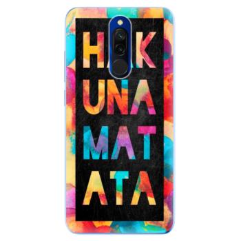 Odolné silikonové pouzdro iSaprio - Hakuna Matata 01 - Xiaomi Redmi 8