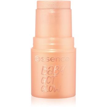 essence BABY GOT GLOW bőrélénkítő ceruza a tündöklő fényért árnyalat 10 Golden Aura 5.5 g