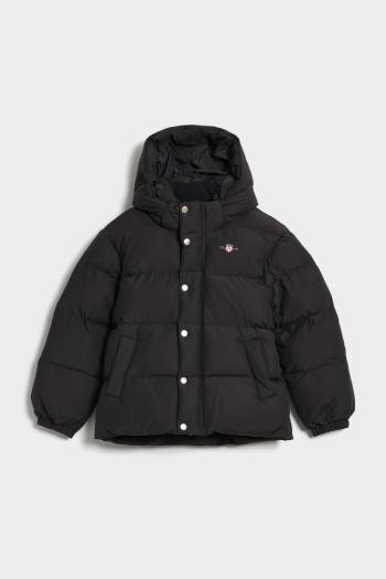 BUNDA GANT RELAXED PUFFER JACKET BLACK