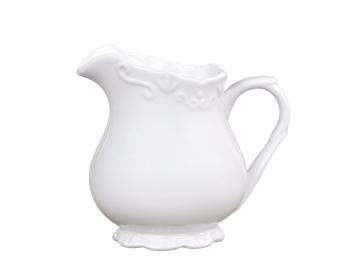 Porcelánový džbánek na mléko s krajkou Provence lace - 9cm / 0.2L 63008901 (63089-01)