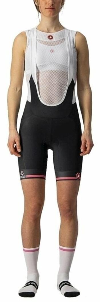 Castelli Giro Velocissima Bibshort Nero/Rosa Giro S Cyklo-kalhoty