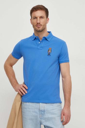 Bavlněné polo tričko Ralph Lauren s aplikací, 710853312