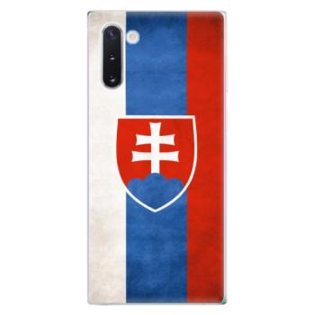 Odolné silikonové pouzdro iSaprio - Slovakia Flag - Samsung Galaxy Note 10