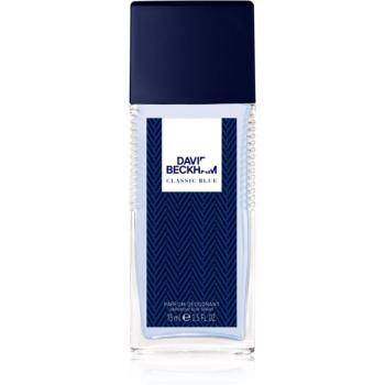 David Beckham Classic Blue deodorant s rozprašovačem pro muže 75 ml