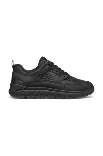 Kožené sneakers boty Geox U SPHERICA 4X4 B ABX černá barva, U46FDD 000FF C9999