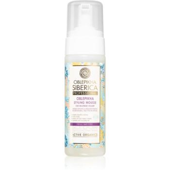 Natura Siberica Oblepikha (Sea-Buckthorn) rakytníková pěna pro maximální objem vlasů 170 ml