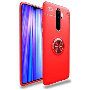 TopQ Xiaomi Redmi 9 silikon červený s červeným prstenem 52736 (Sun-52736)