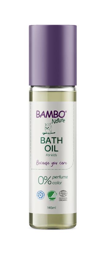 Bambo Nature Tělový olej po koupeli neparfémovaný 145 ml