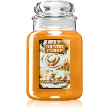 Country Candle Warm Cinnabuns vonná sviečka 737 g