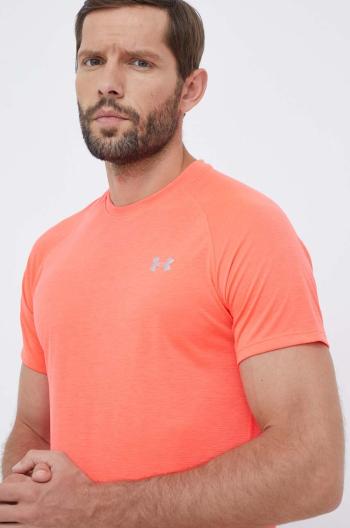 Běžecké tričko Under Armour červená barva