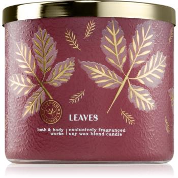 Bath & Body Works Leaves vonná svíčka 411 g