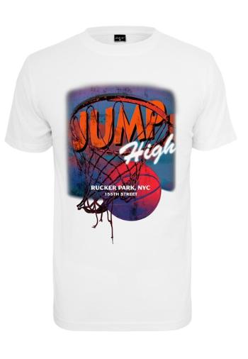 Mr. Tee Jump High  Tee white - XS