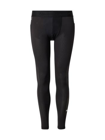 NIKE Sportnadrágok 'Pro Recovery'  ezüstszürke / fekete