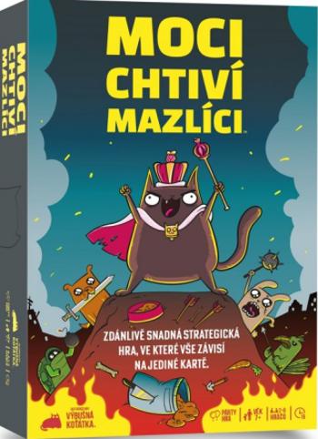 Mocichtiví mazlíci - karetní hra