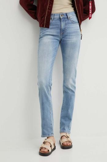 Džíny Pepe Jeans SLIM JEANS MW dámské, PL204589PG0