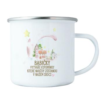 Bohemia Gifts Plechový hrnek Babičky, 350 ml