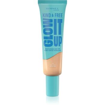 Rimmel Kind & Free Glow It Up lehký hydratační make-up odstín 010 Rose Ivory 30 ml