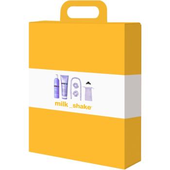 Milk Shake Silver Shine Set dárková sada pro blond a melírované vlasy 1 ks