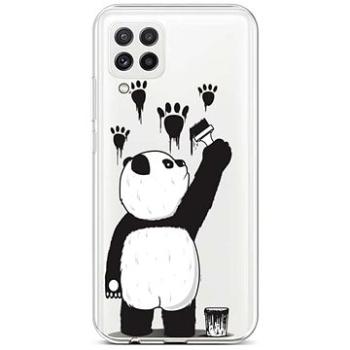 TopQ Samsung A22 silikon Rebel Panda 65188 (Sun-65188)