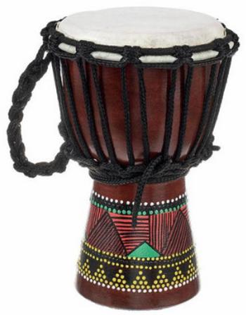 Etno Bali djembe malované 25 cm